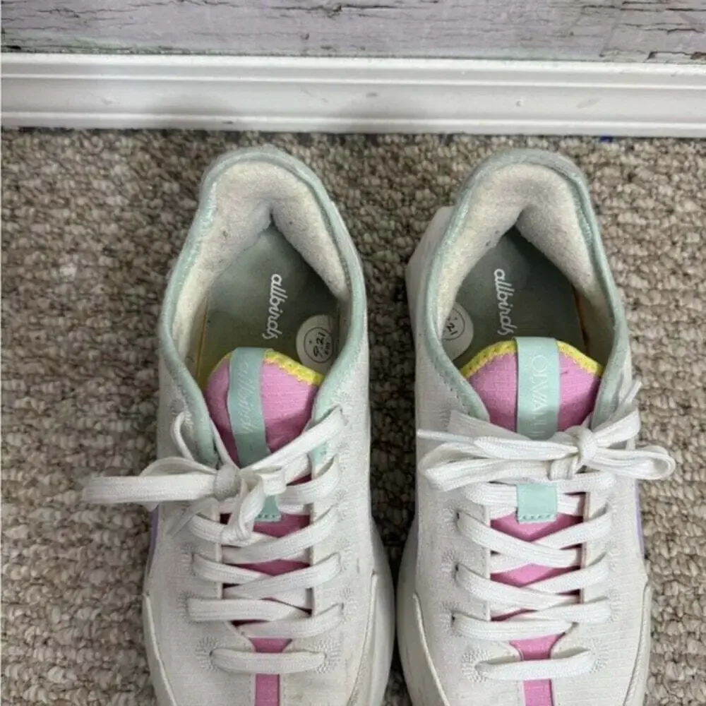 Allbirds x Olivia Rubin Women’s‎ Size 10 Pastel Risers Sneakers